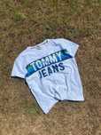 Koszulka Tommy jeans r.S biały men Hilfiger white style