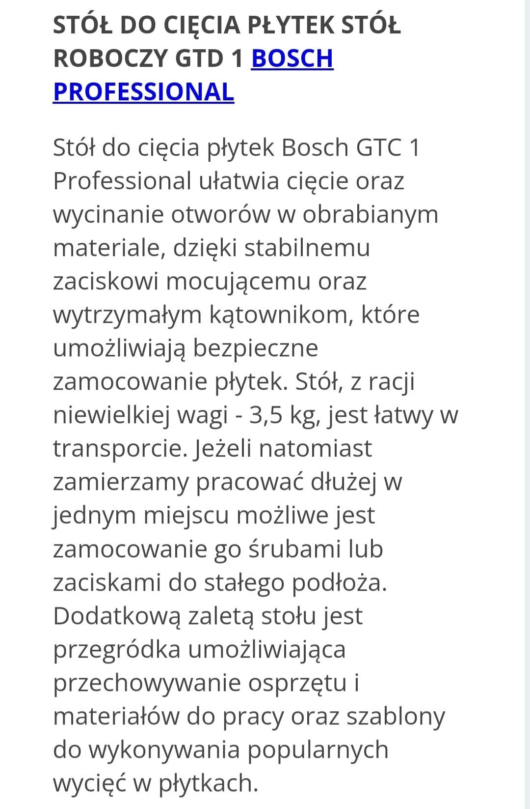 Stół do ciecia płytek nowy