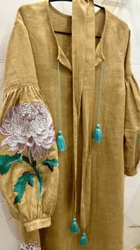Сукня вишиванка ryabokon з льону платье вышитое