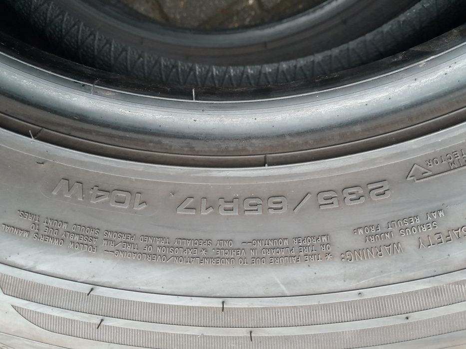 GOODYEAR 235/65R17 104W SUV , pojedyńcza opona letnia.