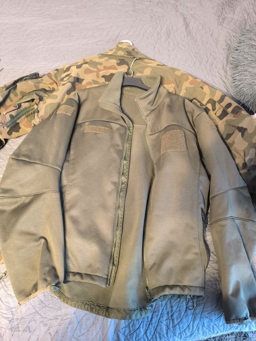 Kurtka i spodnie GoreTex z polarem wojskowa, MON, Moro, kamuflaż wz.93