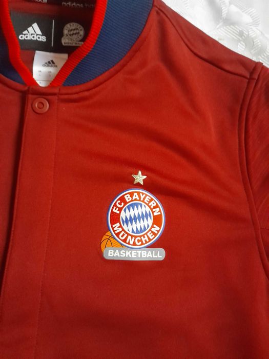 bluza  koszykarska adidas fc bayern nowa super