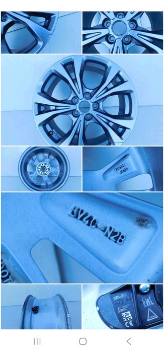 Alufelga 18 5×108 Ford Kuga MK3 Et50 7.5j Orginał pojedyncza