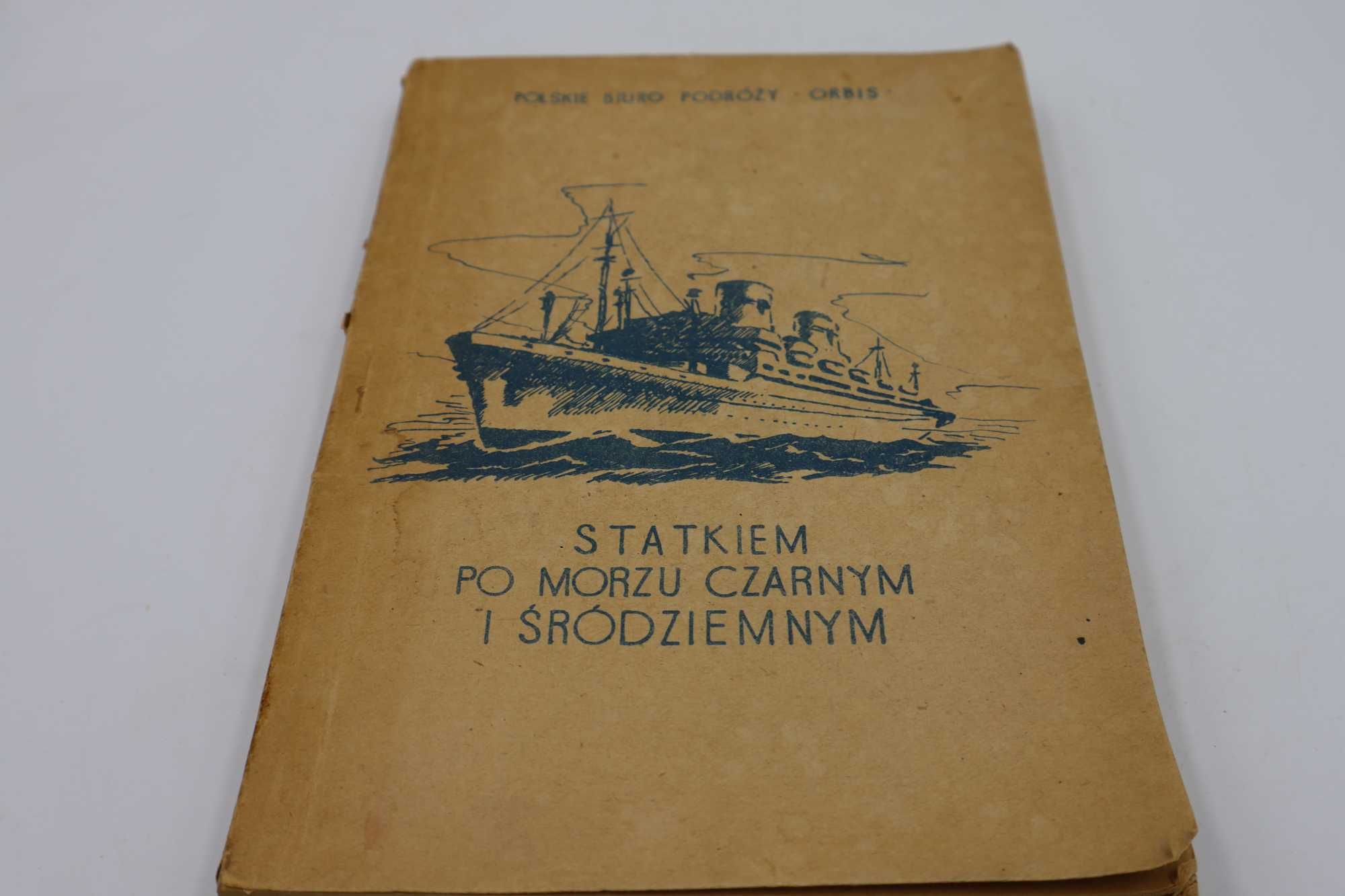 Orbis Statkiem Po Morzu Czarnym i Śródziemnym 1962 r
