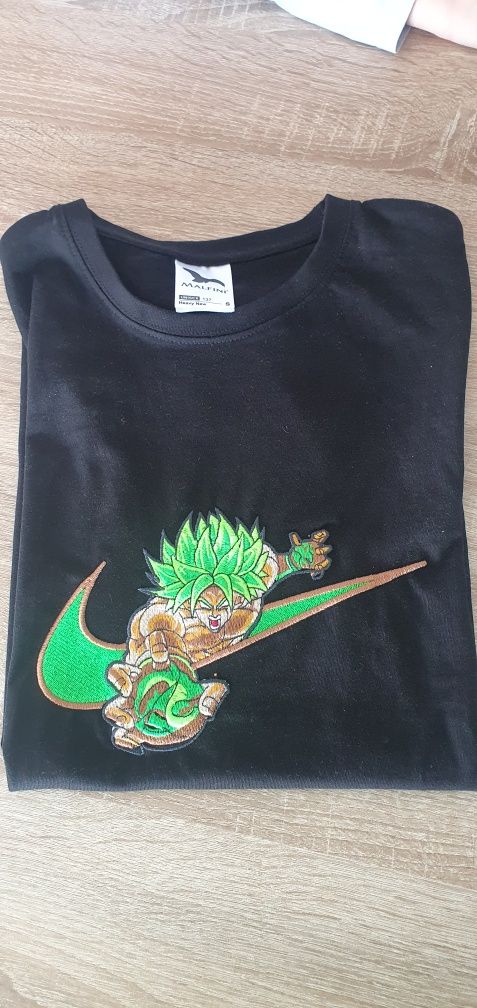 Koszulka coustom parodia logo dragon Ball