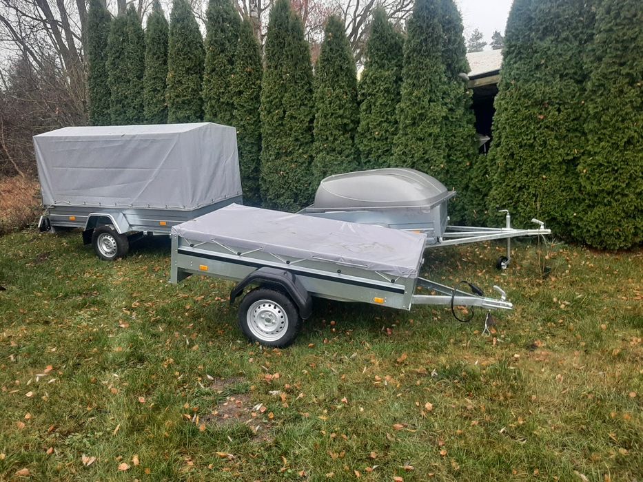Przyczepa przyczepka 115x205cm import okazja tanio