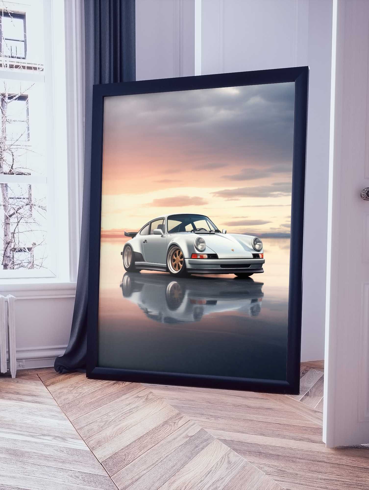 Plakat na Ścianę Obraz Porshe 911 Auto Sportowe 50x70 cm ElliveX