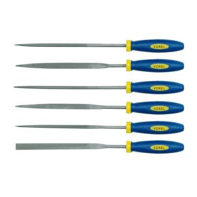 Pilniki do metalu iglaki 160mm kpl 6szt Vorel