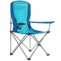 Krzesło turystyczne z oparciem KingCamp KC3818 blue/grey