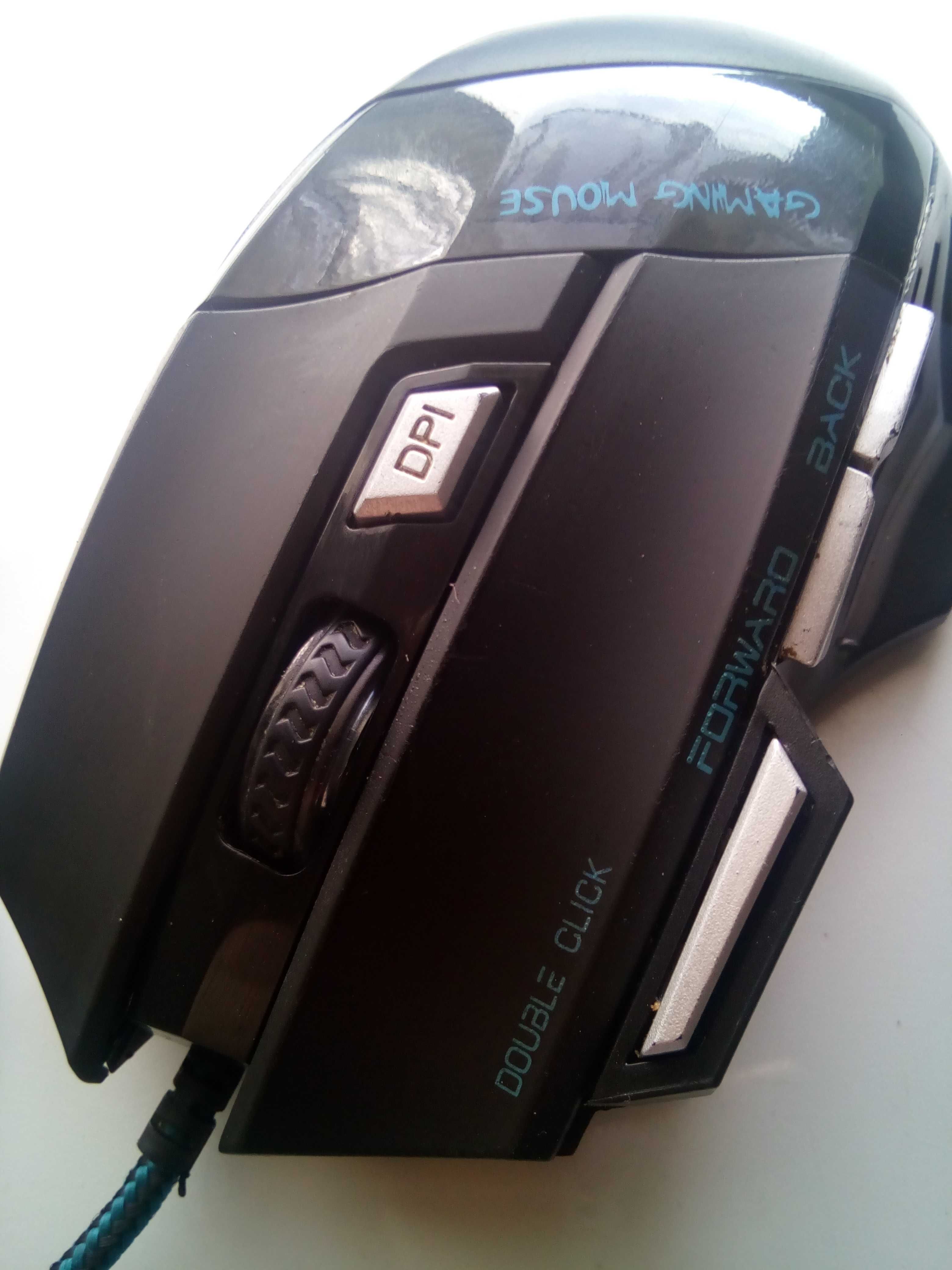 Игровая компьютерная мышь IMice X7 Black USB