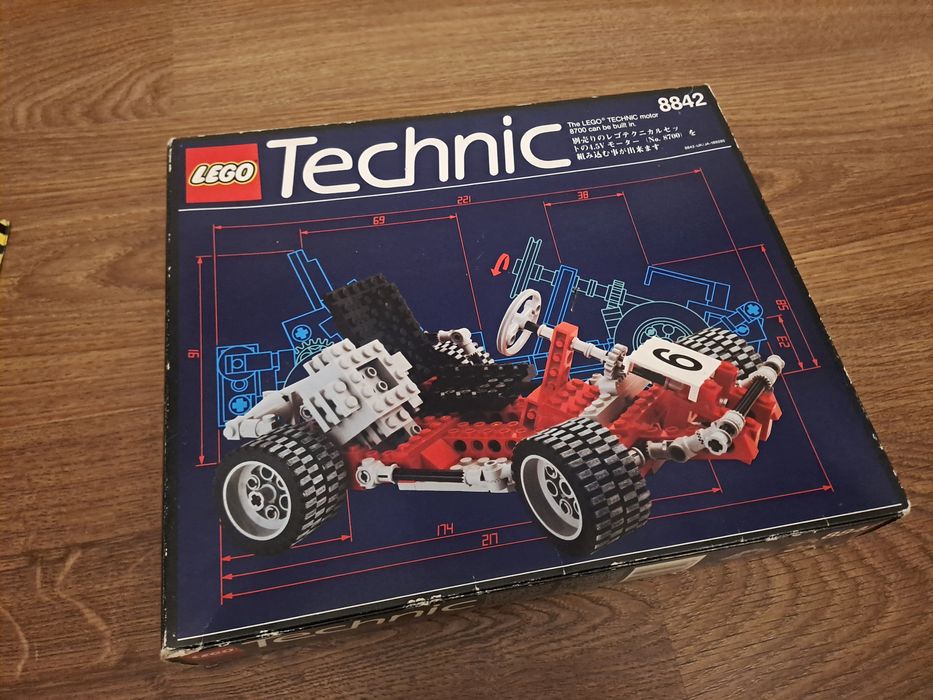 Lego Technic 8842 Go-Kart z roku 1986