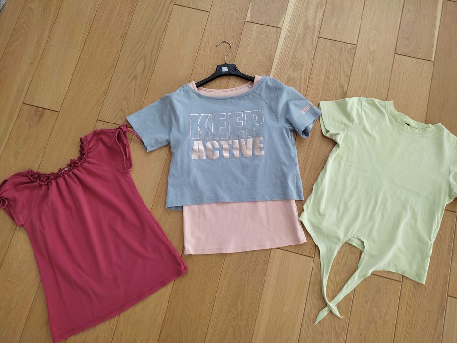 4 sztuki bluzka Cool Club Smyk rozm 158/ 164 spodenki XS 34/36