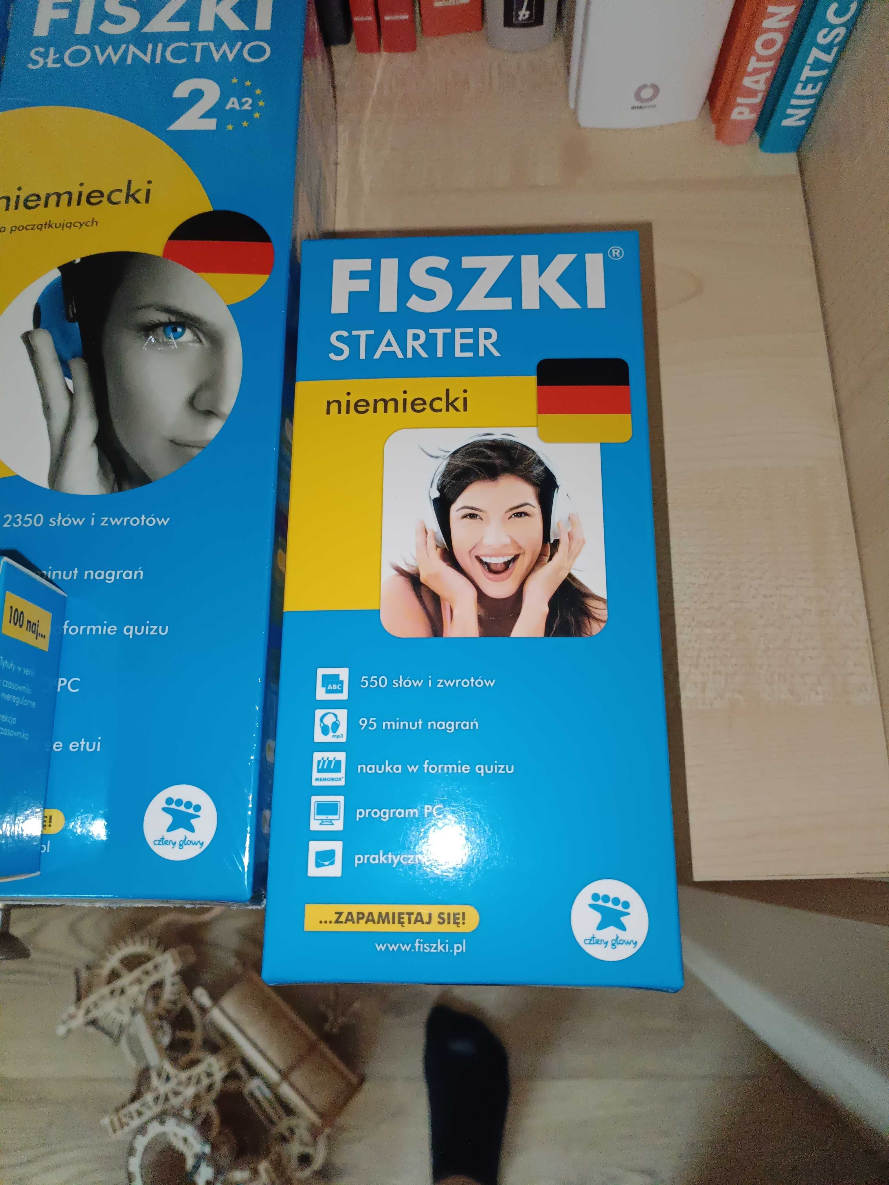 Zestaw fishek do nauki języka niemieckiego