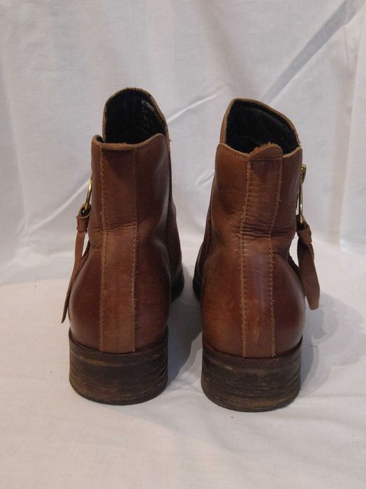 Botki skórzane damskie Barbour