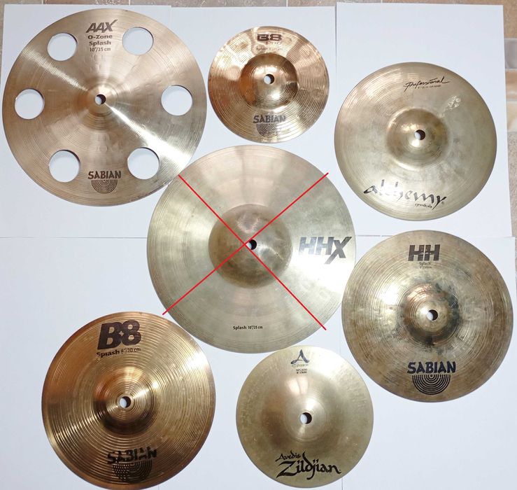 Барабанні тарілки (спеціальні ефекти) Sabian Alchemy Zildjian