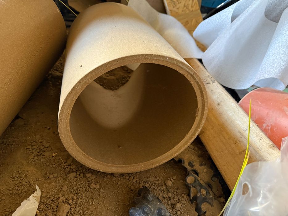 Bloczki keramzytowe z rurami ceramicznymi do systemu kominowego Rauch