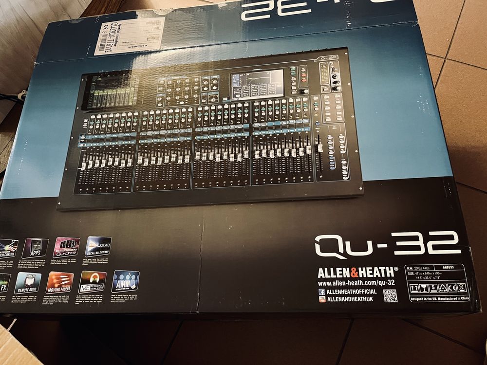 Мікшерний пульт Allen&Heath qu 32