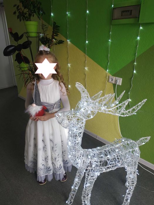 Нарядные платья. На Новый год. 6-9 лет