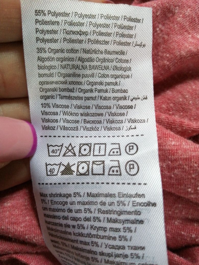 NOWA Ładna  duża tunika z metką oversize L
