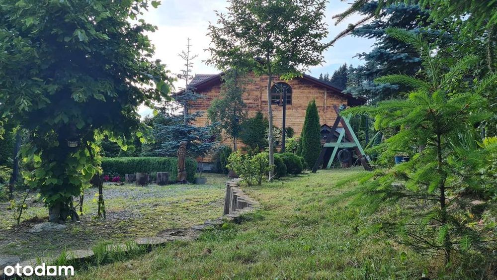 Dom w Złatnej wśród natury, daleko od głównej drogi.