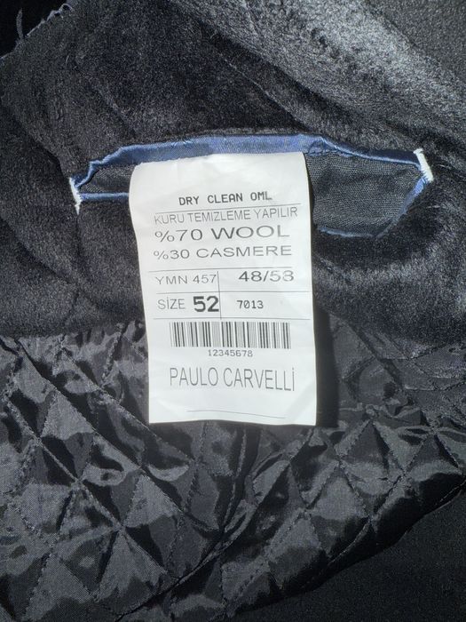 Чоловіче зимове пальто Paulo Carvelli