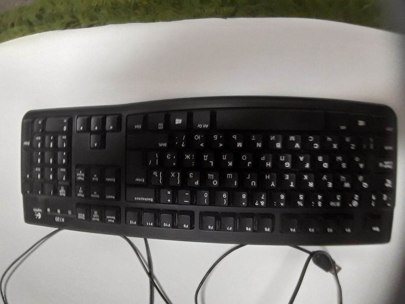 Продам клавіатуру logitech k120 з укр/рос розкладкою