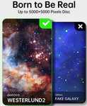 Projektor Gwiazd POCOCO Ruchomy Planetarium Lampka Nocna Rzutnik