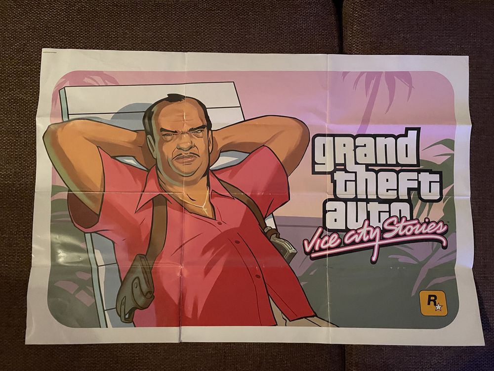 Poster gta vice city stories/grand theft auto vice city stories