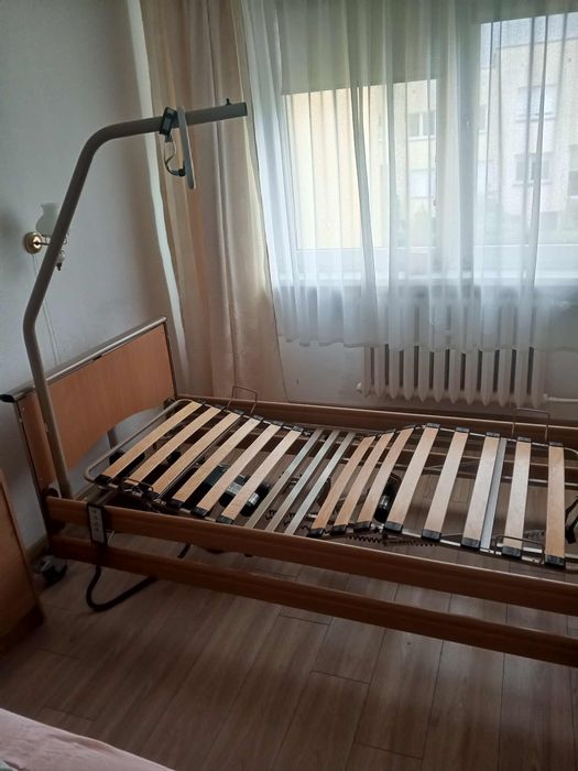 Łóżko elektryczne regulowane