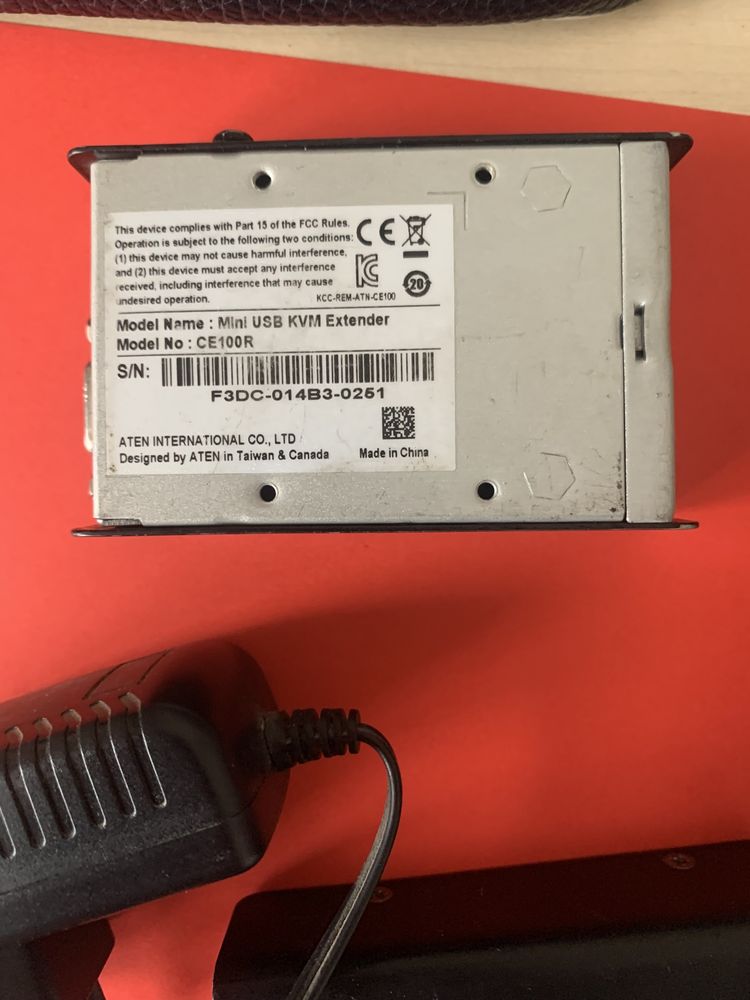 Удлинитель Подовжувач ProXime" Mini USB KVM Extender REMOTE CE100R