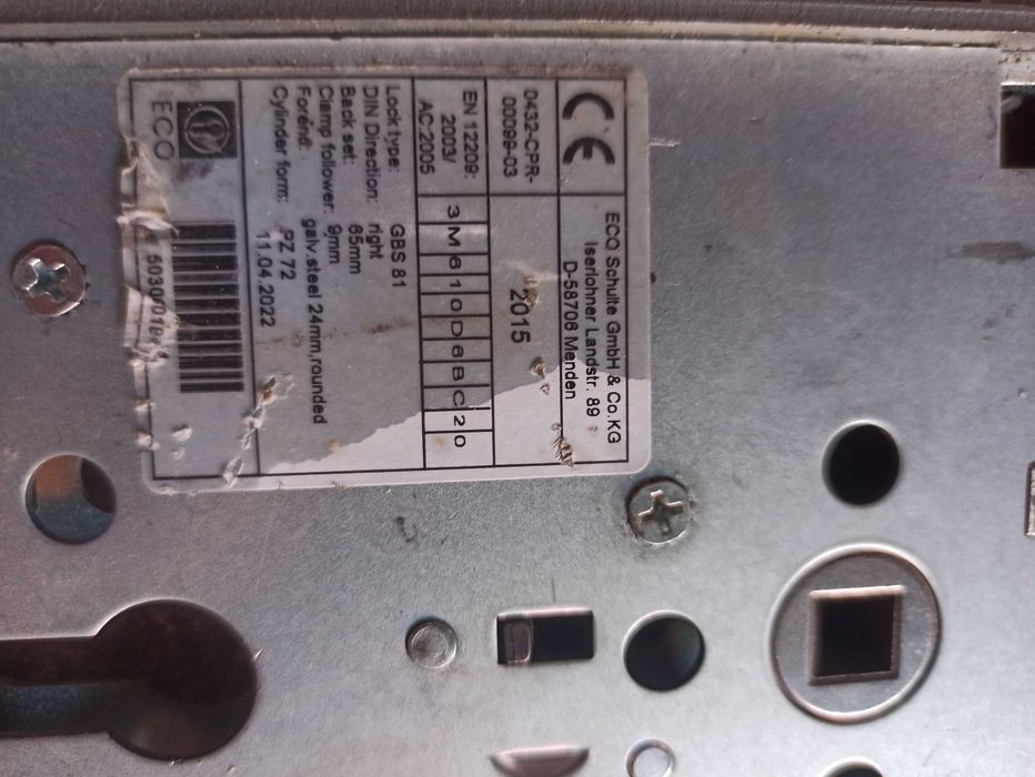 Przeciwpożarowe zamki do drzwi firmy ECO Schulte