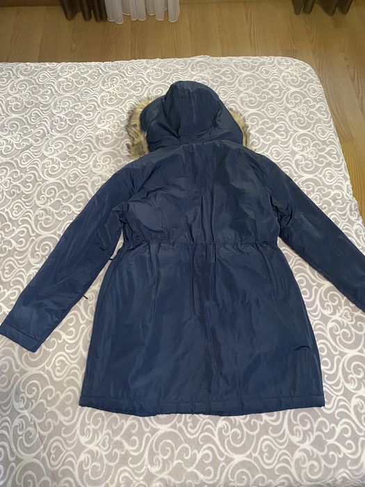 Parka de maternidade - Azul