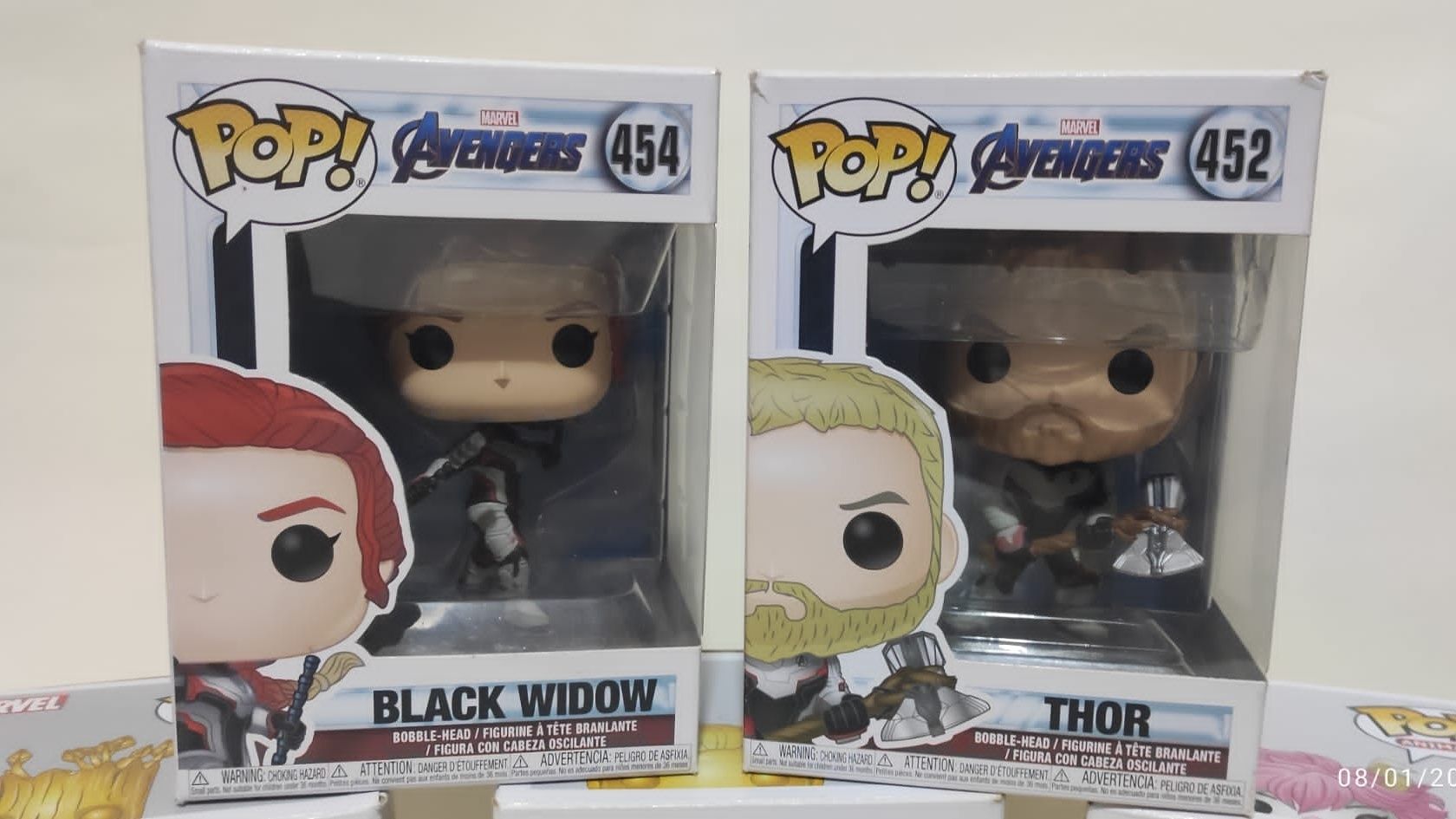 Funko Pop Marvel e My hero academia