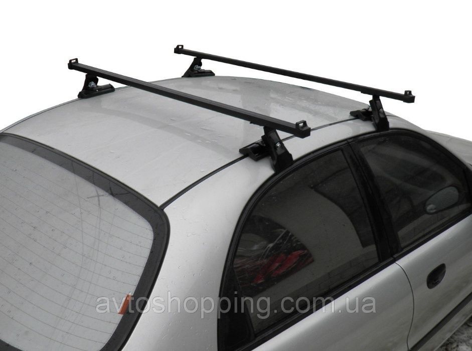 Багажник на крышу для авто с гладкой крышей Черато, Ланос, VW, Audi