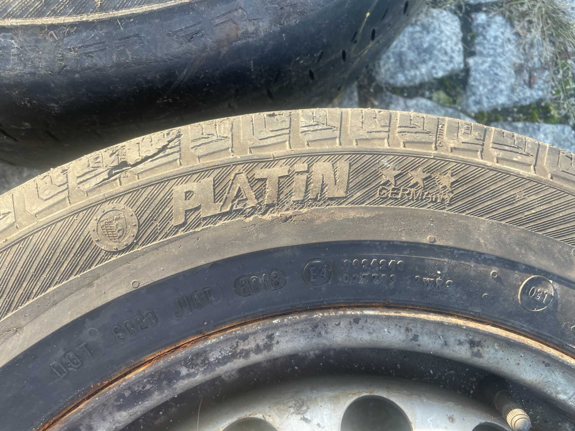 Opony Felgi stalowe Platin RP510 VAN 205/65 R16C DOT2018 5,14MM