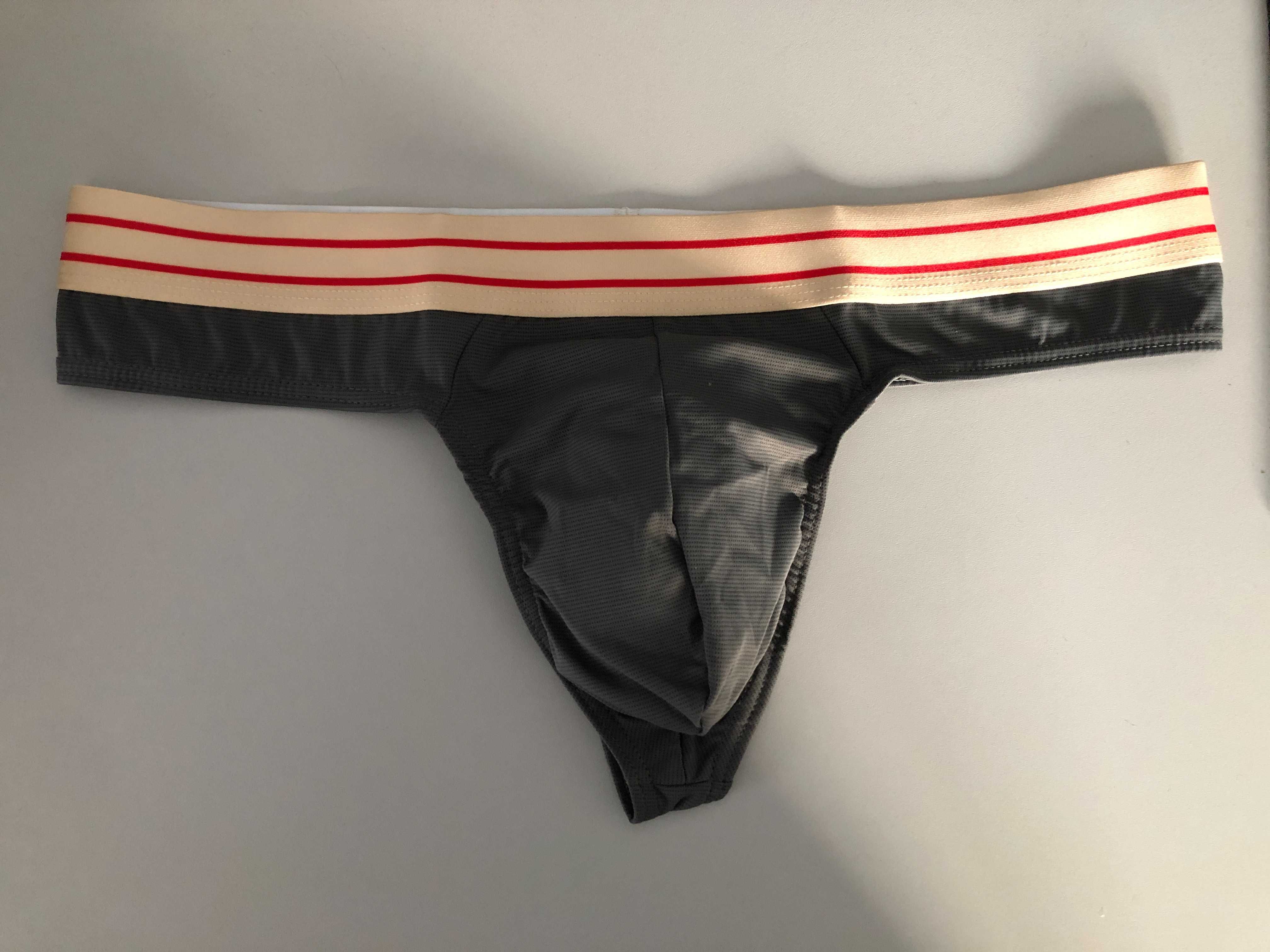 3 pack - męskie stringi rozmiar L