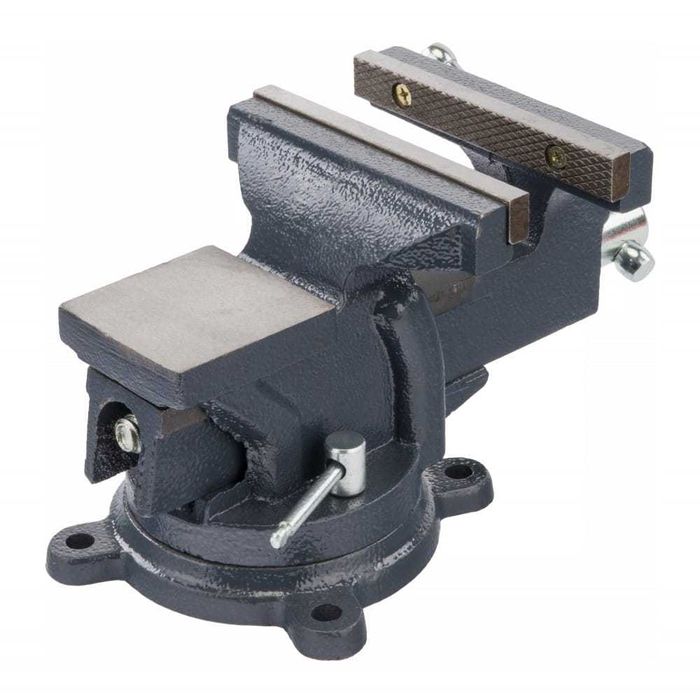 POWERMAT Imadło Ślusarskie 125mm Obrotowe Z Kowadłem 360° PM1236