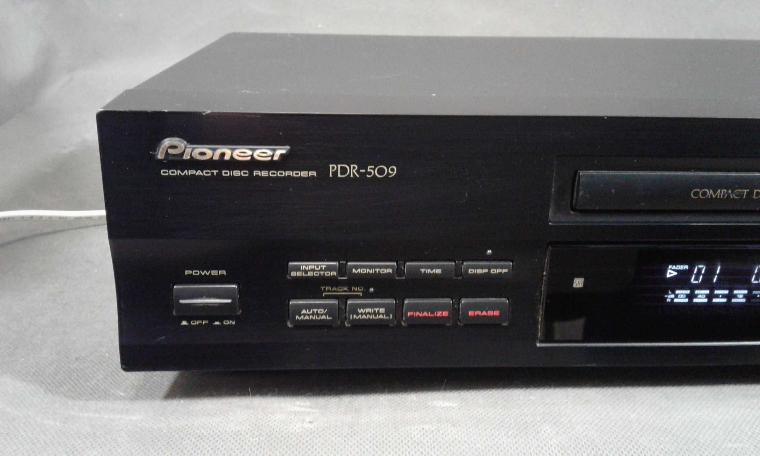 PIONEER PDR-509,nagrywarka cd audio