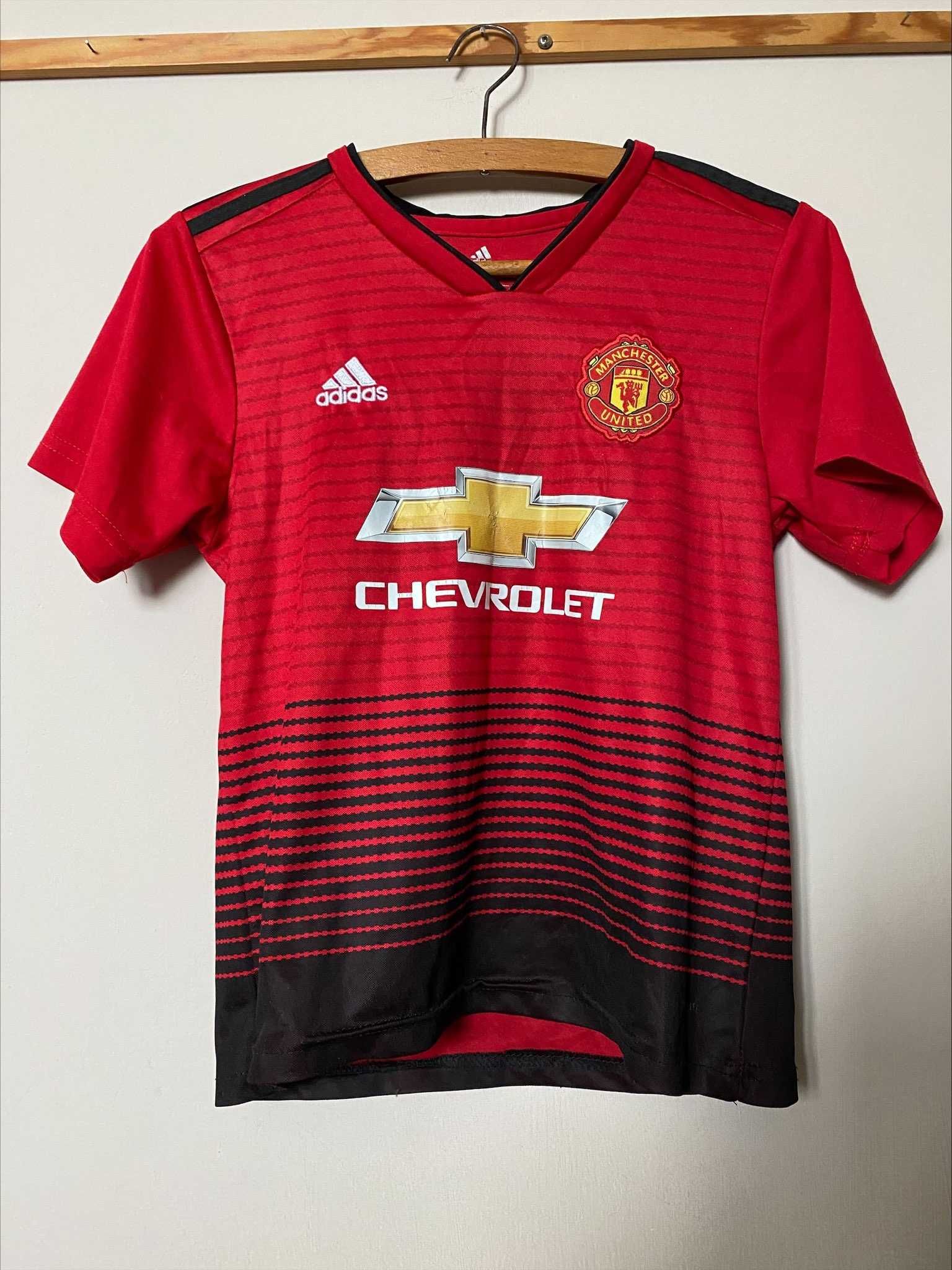 MANCHESTER UNITED FC nr 9 LUKAKU - 2018 - 2019 - Adidas - UNIKAT