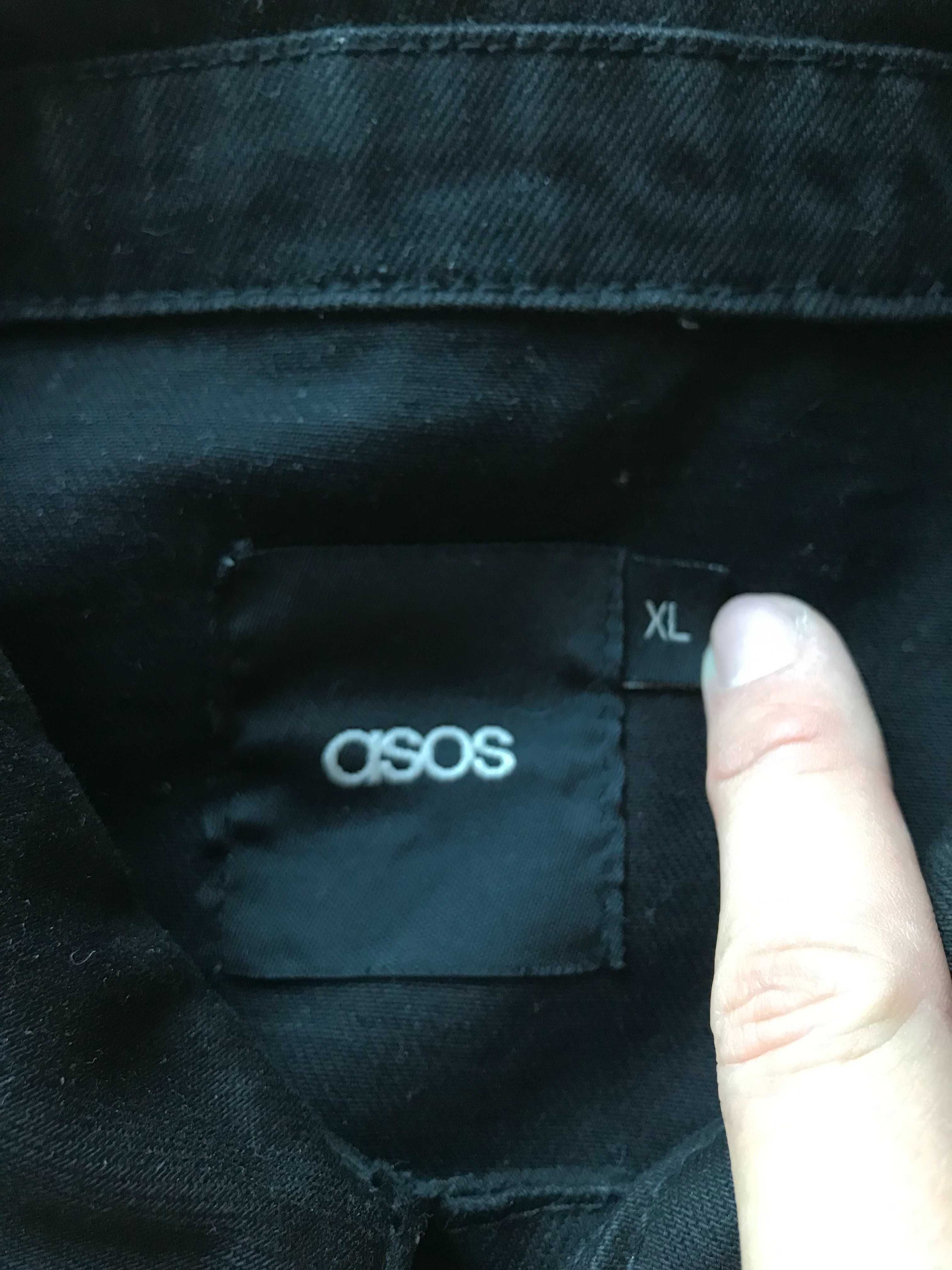 Kurtka jeansowa ASOS Nirvana/Jimi Hendrix/Wu-Tang rozm. XL