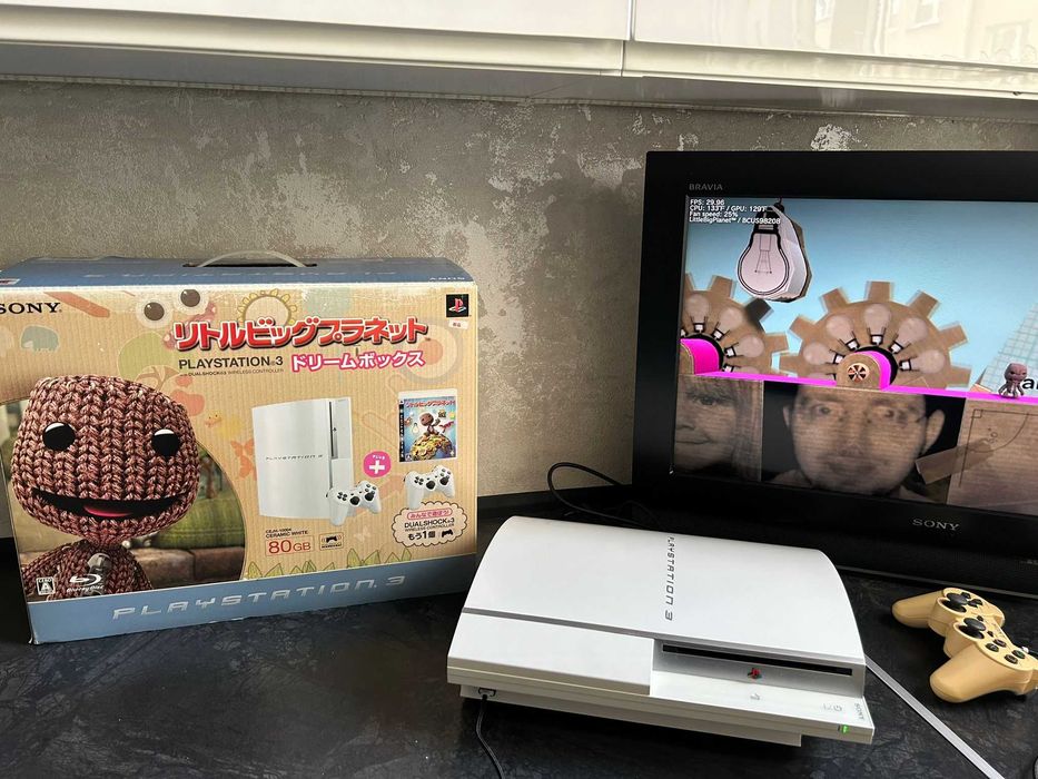 Konsola PS3 CECHL00 CW 500GB,2xpad,po SPA (Little Big Planet Edition)