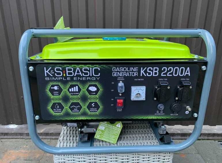 Бензиновый генератор  2200 W Konner & Sohnen Basic KS 2200A