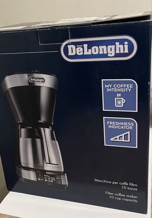 Кавоварка крапельна DeLonghi ICM16731 (на 10 чашок)