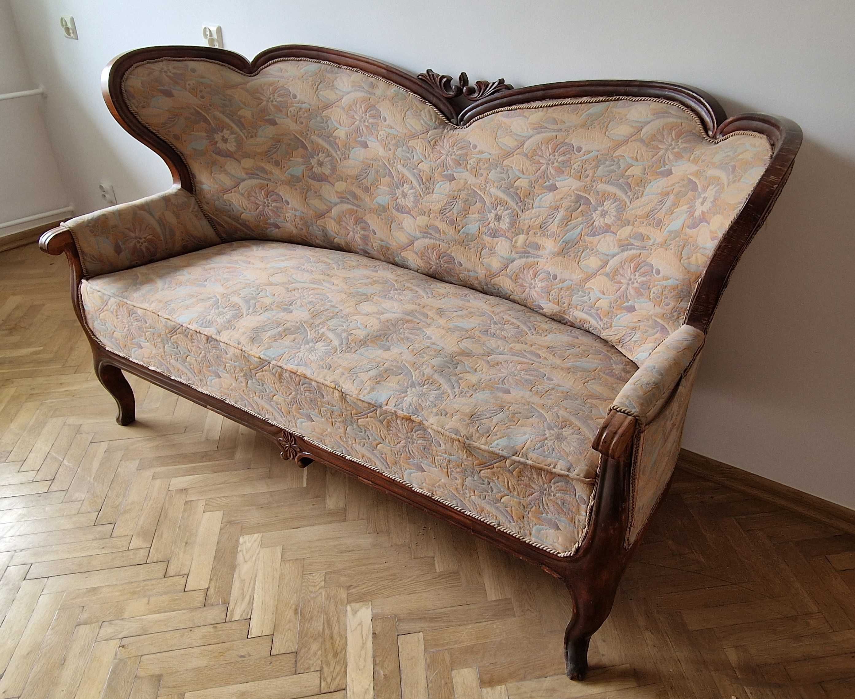 sofa i 4 krzesła (zestaw)