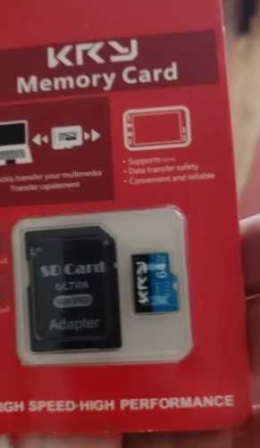 64 гб KRY micro SD XC-I U3 64 Gb class 10. Memory card карта памяти