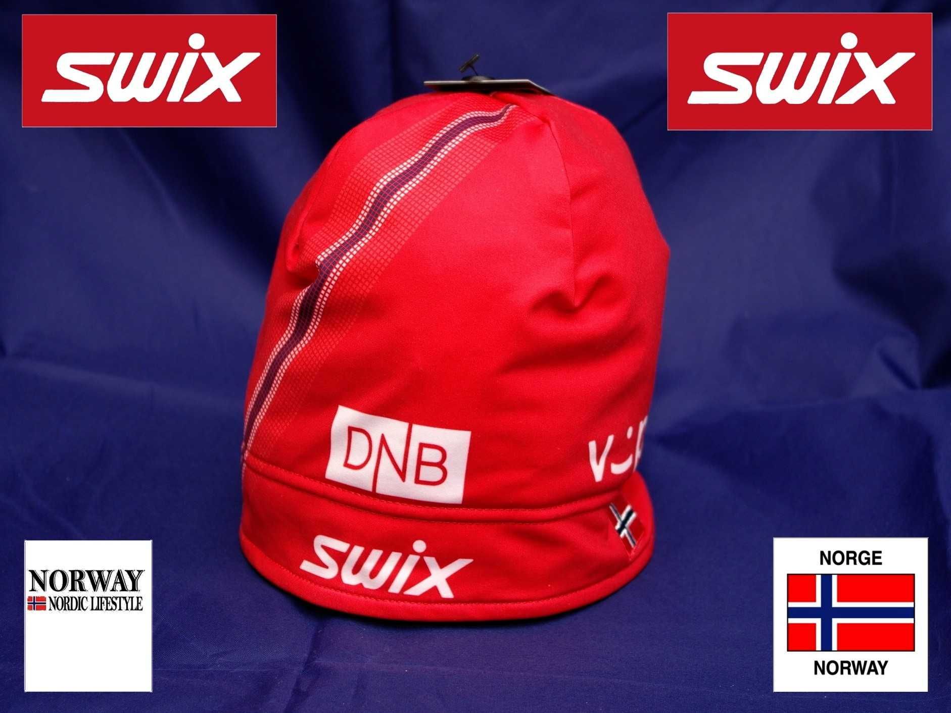 Czapka sportowa firmy Swix z Norwegii.
