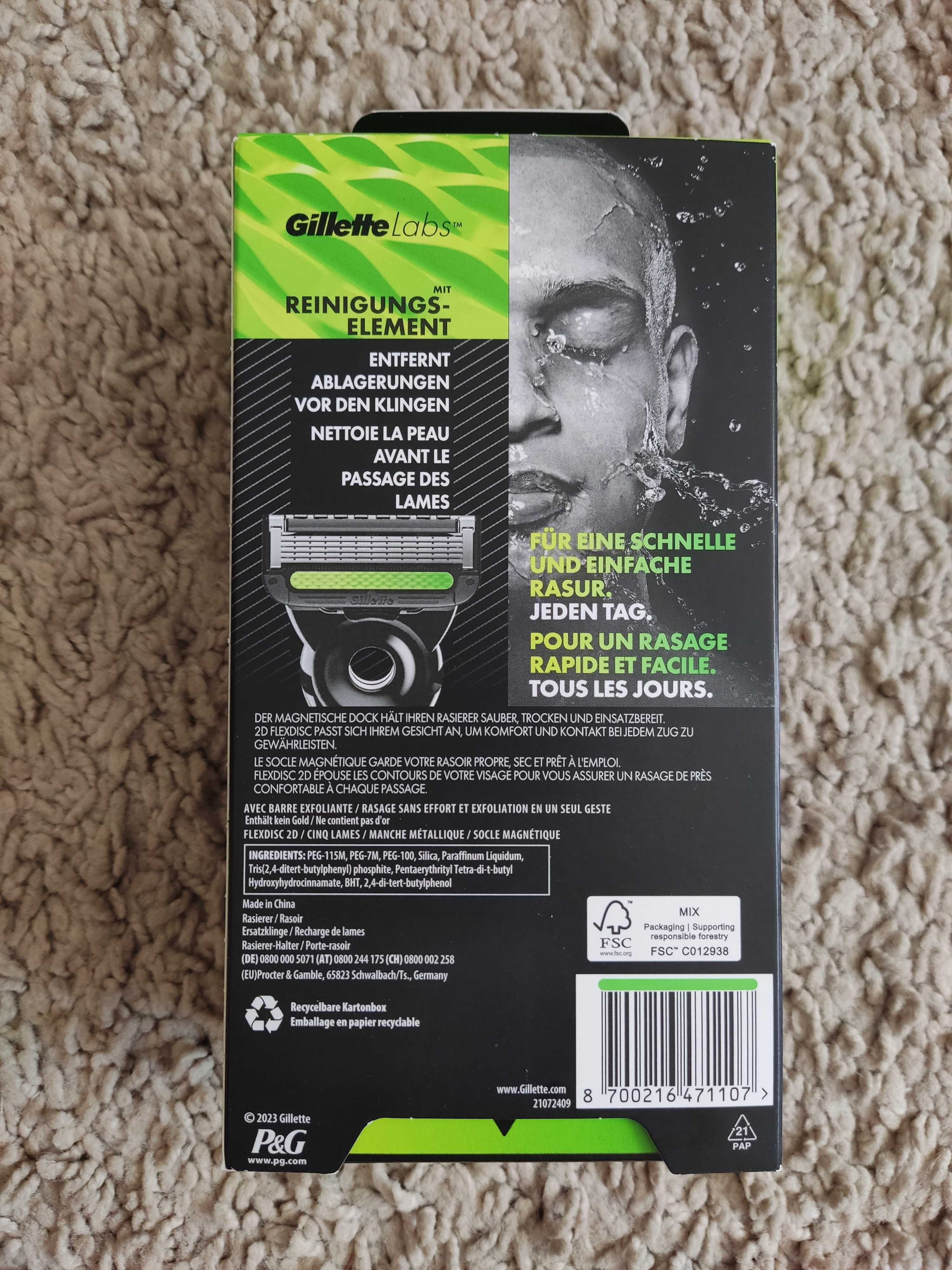 Gillette Labs Gold Edition + głowiczki