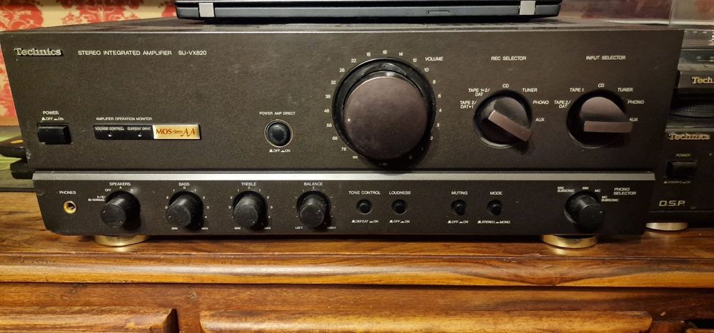 Wzmacniacz Technics SU-VX820, wszystko sprawne