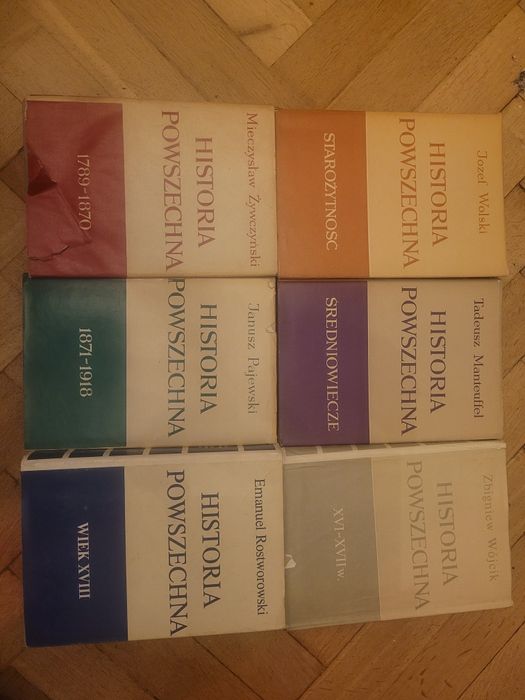 Historia Powszechna 6 tomów PWN - szczegóły w opisie