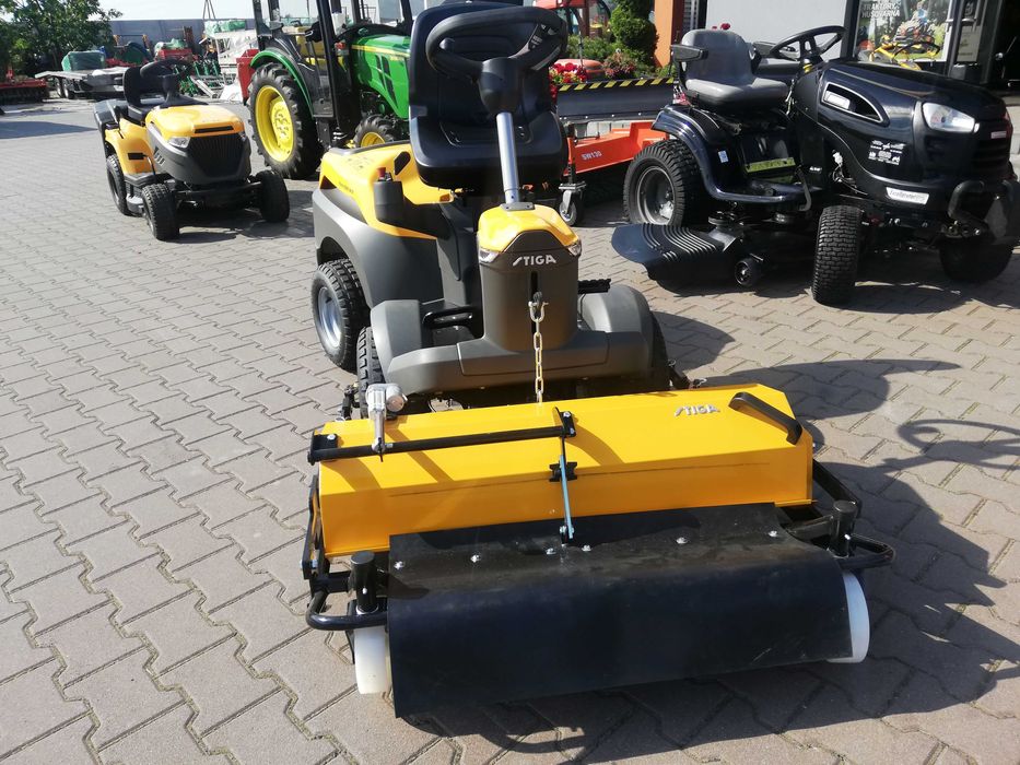 STIGA PARK kosiarka bijakowa agregat oś wysoka trawa, pług odśnieżarka